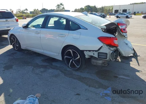 2020 Honda Accord Sport from USA, damaged, VIN 1HGCV1F30LA057837